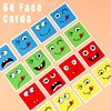 Cube Face Changing Building Blocks Cartoon Board Game Wooden Puzzle Montessori Anxiety Stress Relief Toys For Children Kids 3