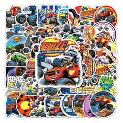Blaze and the Monster Machines Cartoon Sticker Pack - Fun DIY Decals (50PCS)