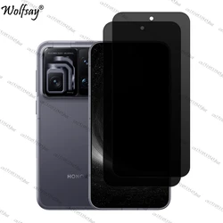 Premium Anti - Spy Tempered Privacy Screen Protector - Ultra - Clear and Durable Glass for Honor Robot Phone (2 Front Glass)