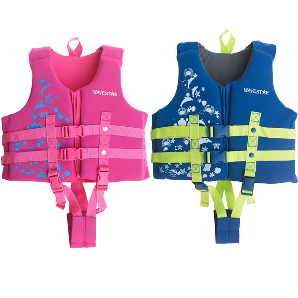 

Children's Neoprene Buoyancy Vest Swimming Aid Life Jacket Foam Floating Water Sports Swimming Rafting Safety Life Jacket 2022