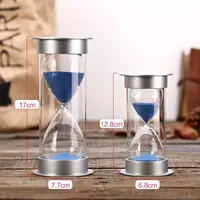 60 Minutes Mini Hourglass Sandglass Sand Clock Children Kids Gift Glass Timer Home Desk Decoration Available in Various Colors 2