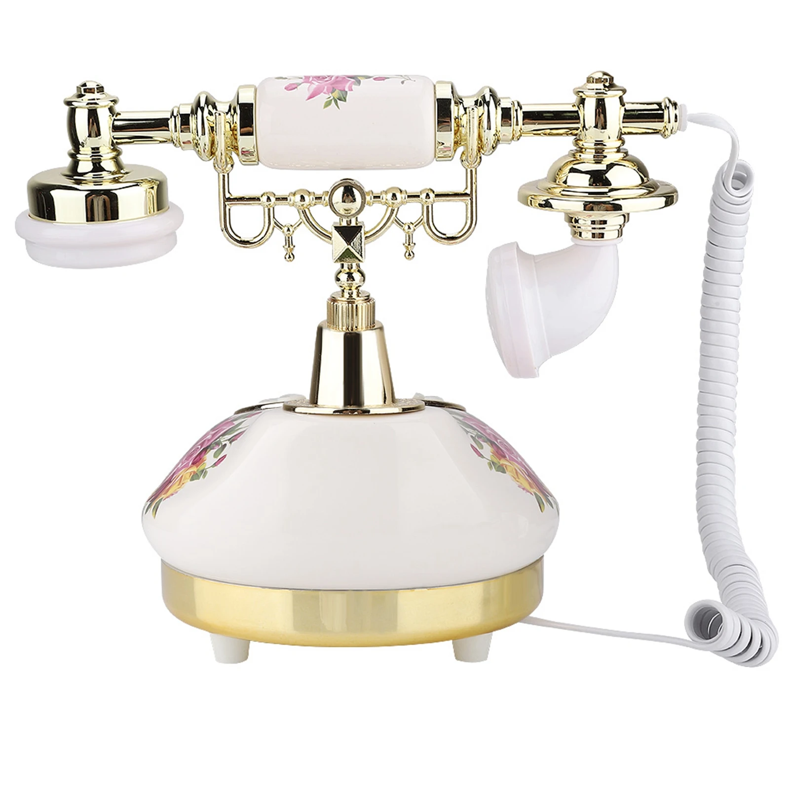 【New】Antique Telephone MS-9101 Vintage Retro Imitation Antique Telephone for Home Use