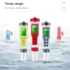 PH Meter Waterproof PH/TDS/EC/Temp Meter Digital Water Quality Monitor Tester with Backlight for Pools Drinking Water Aquariums 6