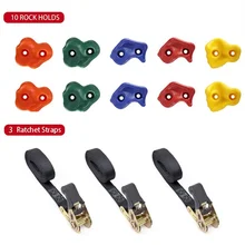 

Children's Rock Climbing Ratchets with Colored Climbing Brackets Children's Adults Indoor and Outdoor Rock Climbing Playgrounds