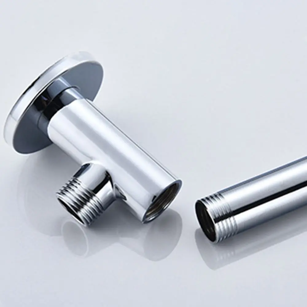 Stainless Steel Bathroom Accessories Wall Mounted Sprinkler Head Rod Shower Extension Arm Shower Head Extension Pipe