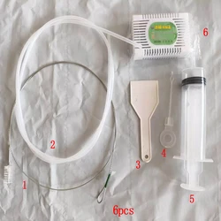 Refrigerator Drain Cleaning Brush Set - 5/6 Pcs Water Outlet Cleaner Tools (6pcs)