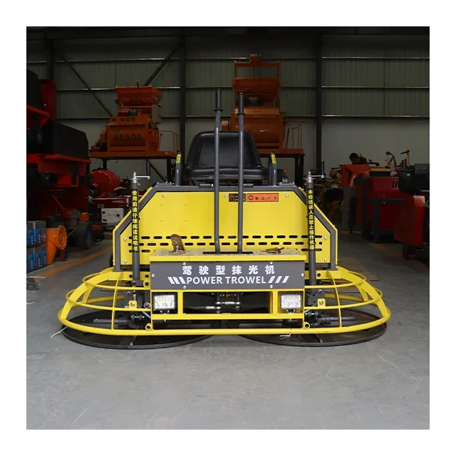 800MM 1000MM 1200MM Ride On Power Trowel 15HP Concrete Floor Helicopter