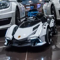 1-5-Year-Old Rechargable Children's Electric Toy Four-Wheel Remote Control Ride On Car For Boys And Girls 2