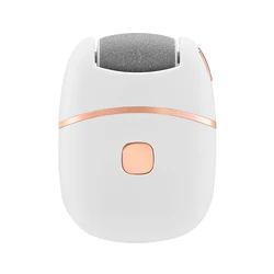 Electric Foot Grinder for Smooth & Soft Feet - Gentle Exfoliation & Callus Removal, Dual-Speed Settings (WHITE)
