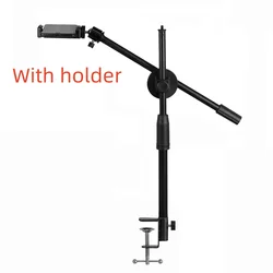 Adjustable Overhead Phone Tripod with Articulated Arm for Filming and Photography (Upgrade version)