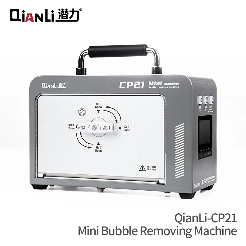 

QIANLI NEW CP21 миниатюрная машина для удаления пузырей с ЖК-экраном для быстрого ремонта, инструмент для удаления пены под высоким давлением