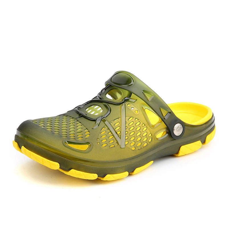 Sandalias de para hombre, zapatos informales de playa y exterior, chanclas de baratos, novedad, 884|Zapatillas| - AliExpress