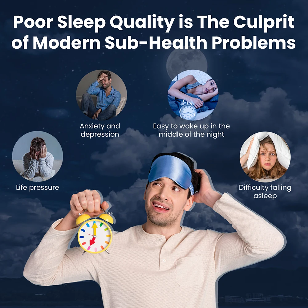 Deep Sleep Hand Massager Intelligent Sleep Device Insomnia Sleep Aid Handheld Sleeper Relaxation Stress Sleeping Massager