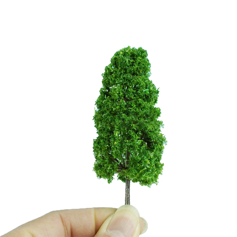 Model Trees 20pcs Train Artificial Miniature Tree Scenery Railroad Decoration Building Landscape Accessories Toys For Kids model trees