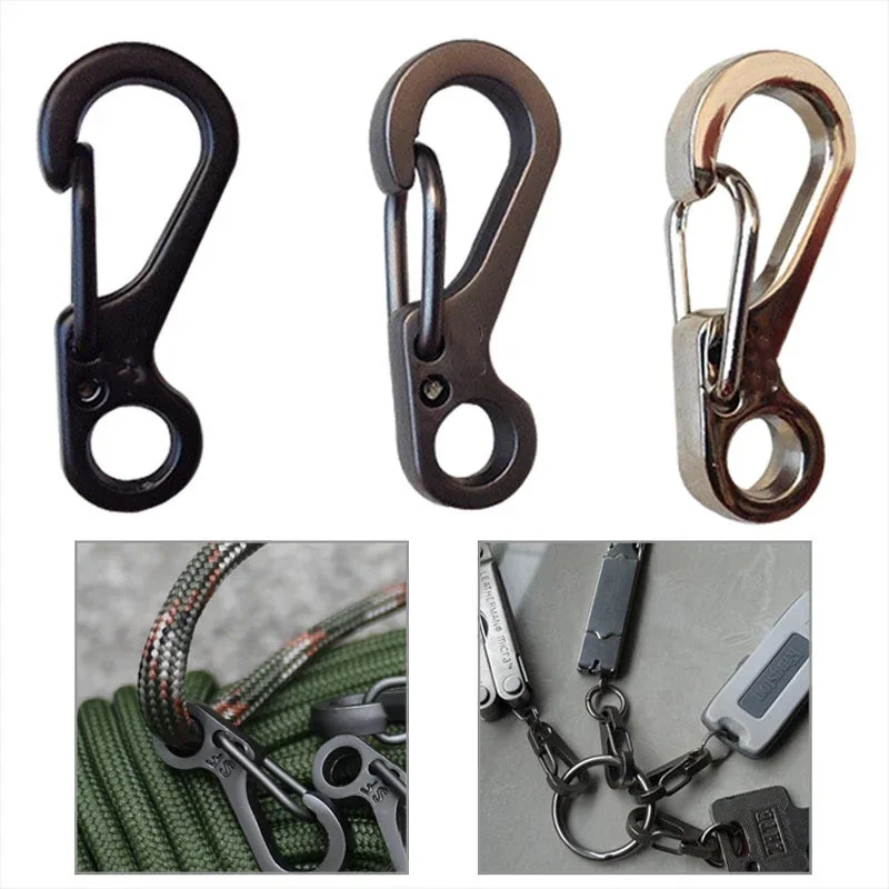 2Pcs Carabiner Heavy Duty Clips Hooks For Paracord Sling Outdoor Bag  Backpack