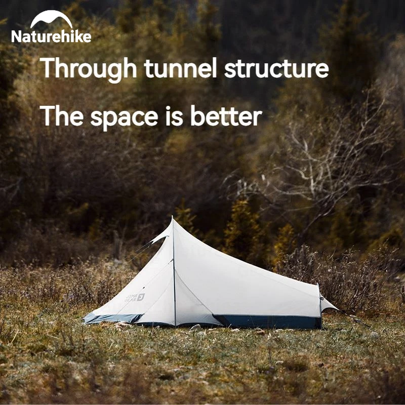 Naturehike JIMS GEAR Hiking Tunnel Tent for Camping Outdoor