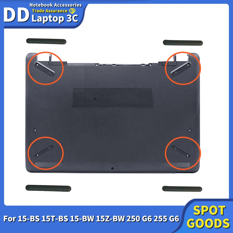New Bottom Case Feet Rubber Base Cover Rubber Feet For HP 15 BS 15T BS