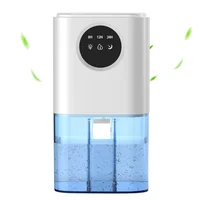 Small Dehumidifier Home Air Dyer Large Capacity Indoor Moisture Remover Bedroom Office Silent Air Purification 1.7L Dehumidifier 2