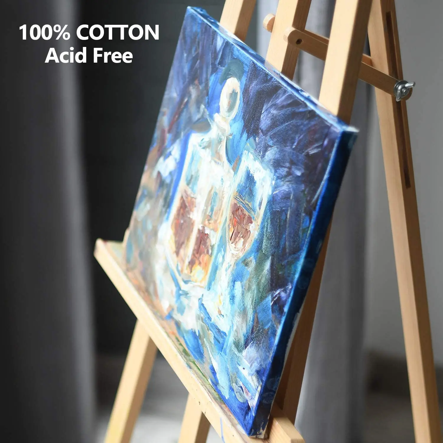 4 Pieces Painting Canvas Panels 100% Cotton Artist Canvas Board for  Painting,24x30cm-9.4x11.8in Primed, Acid Free Art Canvas - AliExpress