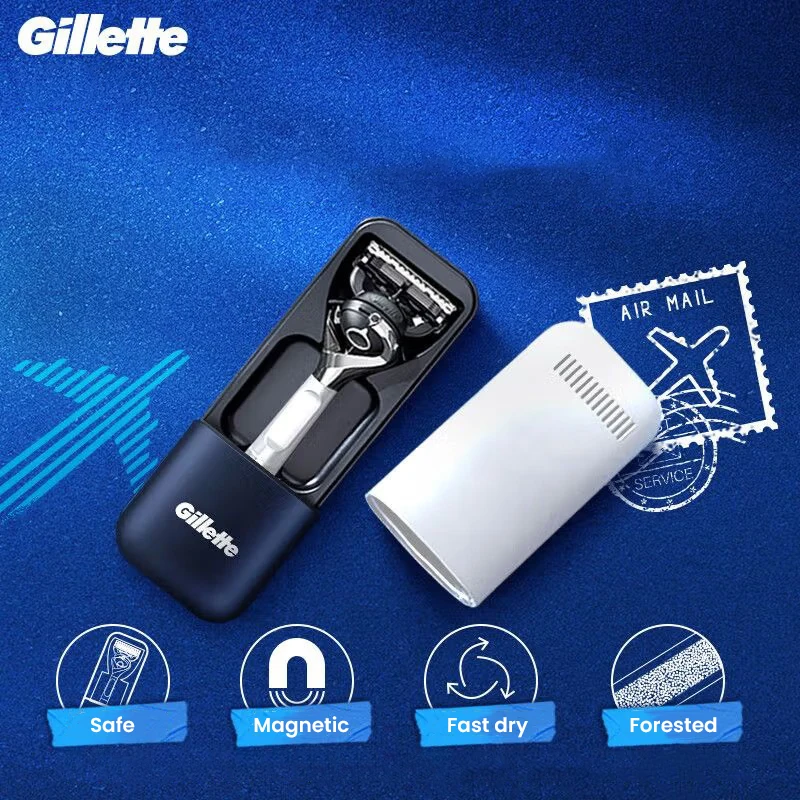 Gillette Magnetic Travel Razor Case