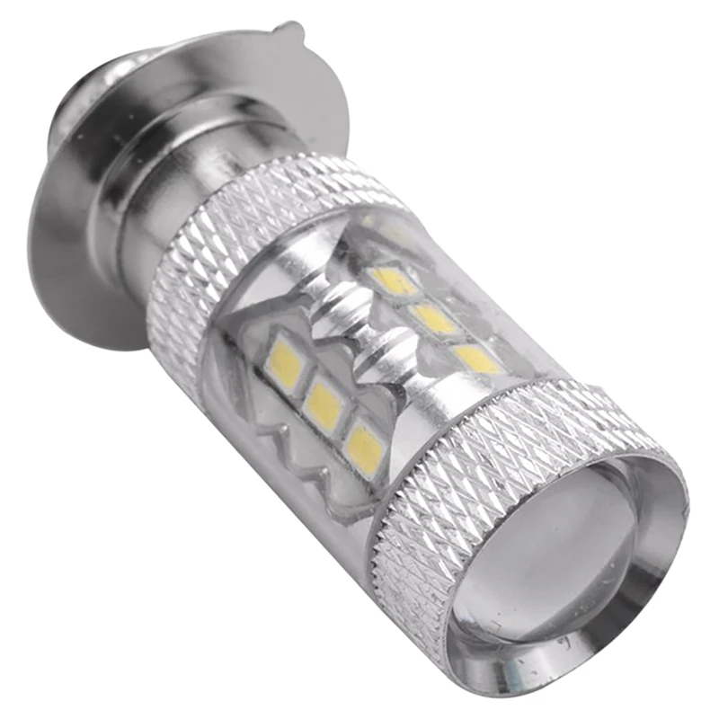 자동 LED 주차 헤드라이트 전구, 백색 안개등 전구, 6000K, 10X H6, 12V, 80W