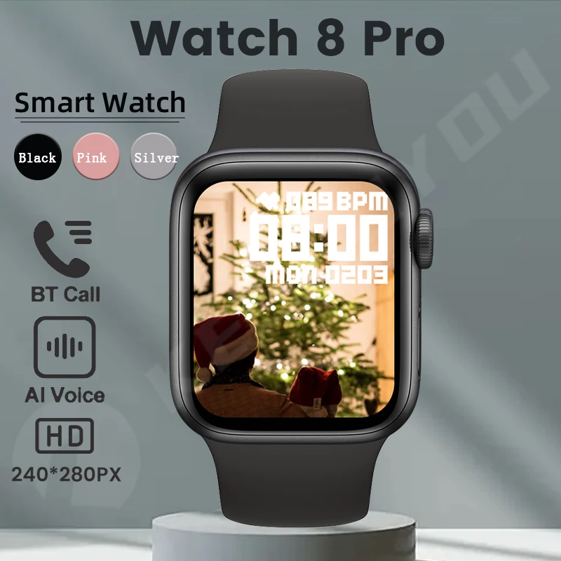 Smart Watch 8 Pro Men Answer Call Fitness Tracker