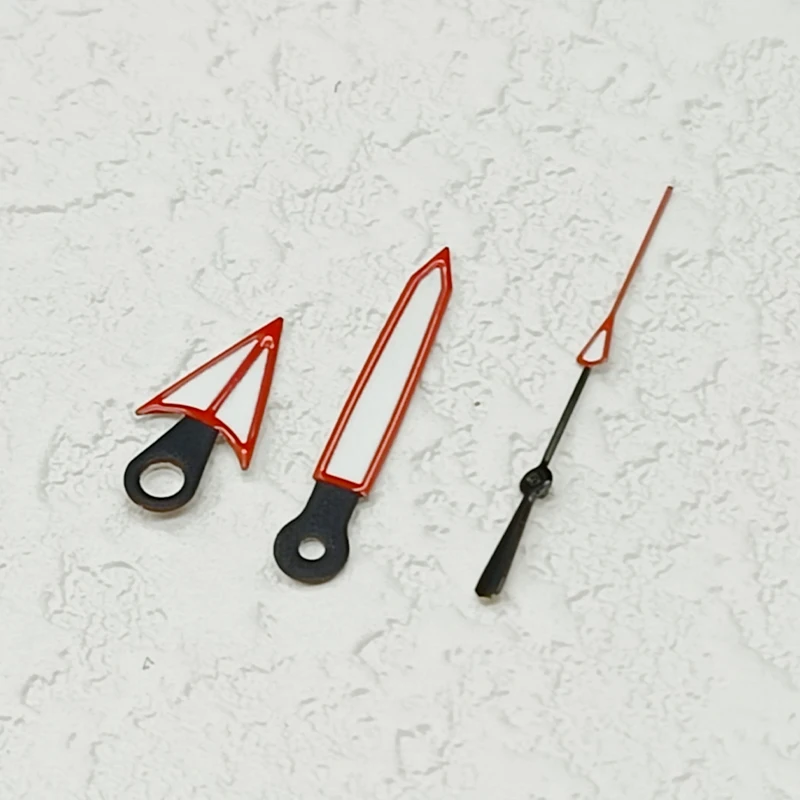 C3 녹색 빛나는 손 NH36 손 SKX 시계 손은 NH35 4R35 7S 무브먼트 남자 시계 케이스 부품에 대한 SKX007 SKX009에 적합