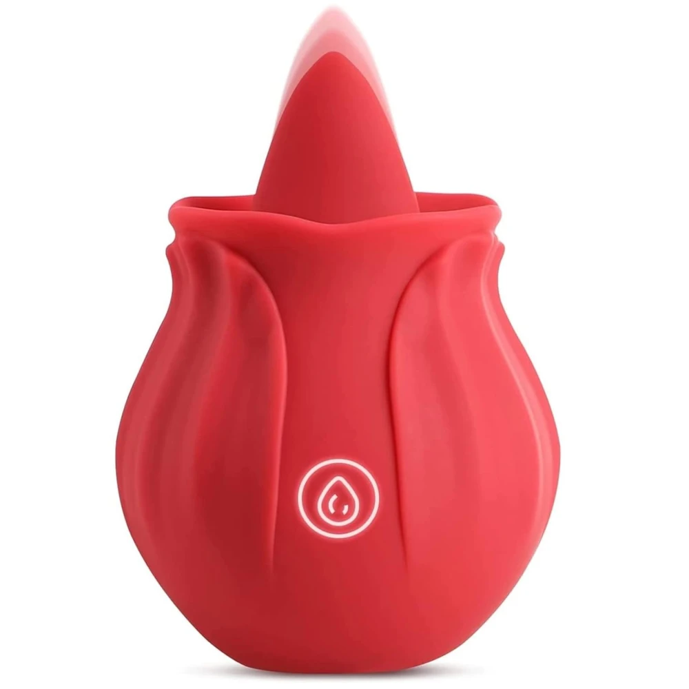 Licking Vibrator Clitoral Nipple Stimulator Massager Thrusting Dildo 2 in 1 Sex Toy For Women Adult Sex Products 18+