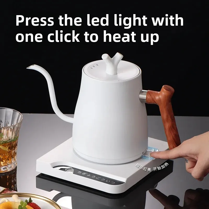 Amazon Smart Electric Kettle Home Use Fine Mouth Multi-Level Tea Pot Office Hand-Poured Coffee Pot Temperature Constant Pot 2