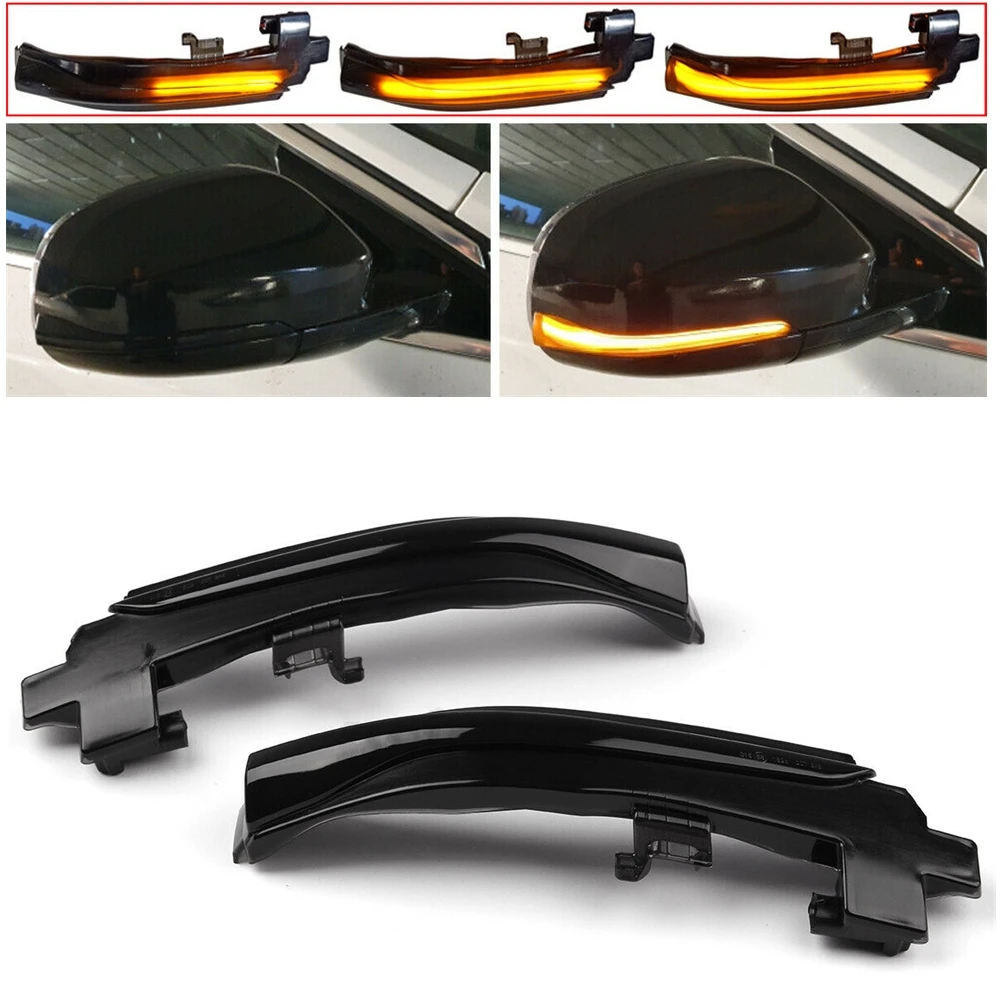 

LED Dynamic Turn Signal Side Mirror Light For Volvo V40 ll 2013-2019 V60 S60 S80 V70 III Door Reverse Rear View Indicator Lamp