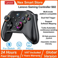 Lenovo S02 Wireless Bluetooth Gaming Controller, Dual Hall Trigger Wireless Gamepad, For Switch, PC, Android, IOS, TV 1