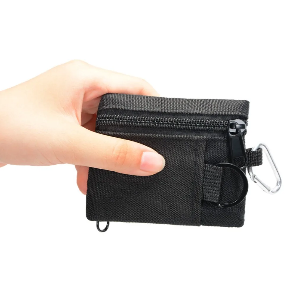 Outdoor EDC Molle Pouch Wallet Zipper Waist Fanny Pack Mobile Phone Pouch Belt Waist Bag EDC Gear Bag