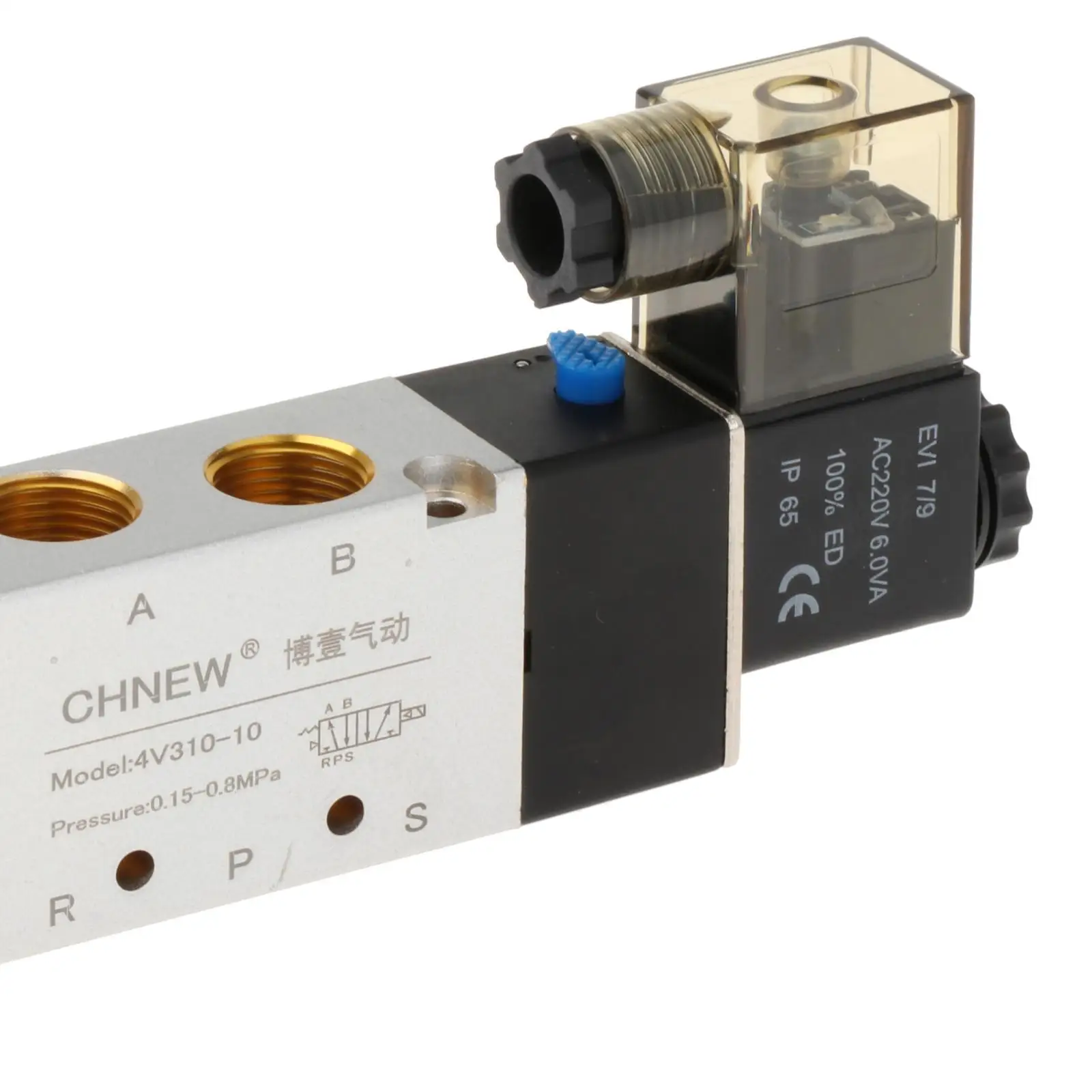 Pneumatic Solenoid Valve Assembly Spare Parts Easy to Install Replacement Aluminum Alloy Accessories Electric Solenoid Air Valve Pneumatic Solenoid Valve Assembly Spare Parts Easy to Install Replacement Aluminum Alloy Accessories Electric Solenoid Air Valve