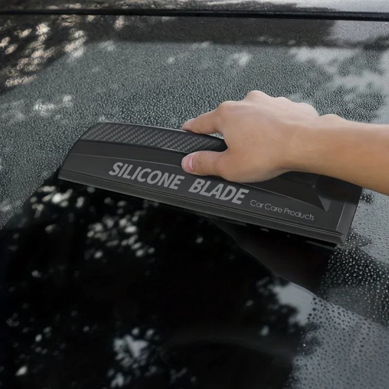 Soft Silicone Handy Squeegee Car Wrap Tools Water Window Wiper Drying Blade Clean Scraping Film Scraper Accessories car wrapping tools window scraper tool window scraper window tinting squeegee vinyl squeegee silicone squeegee car film scraper car vinyl scraper silicone scraper automotive film tools window tint squeegee