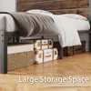 Queen Bed Frame with Headboard and Footboard, with Under Bed Storage, All-Metal Support System, No Box Spring Needed, Easy Assem 4