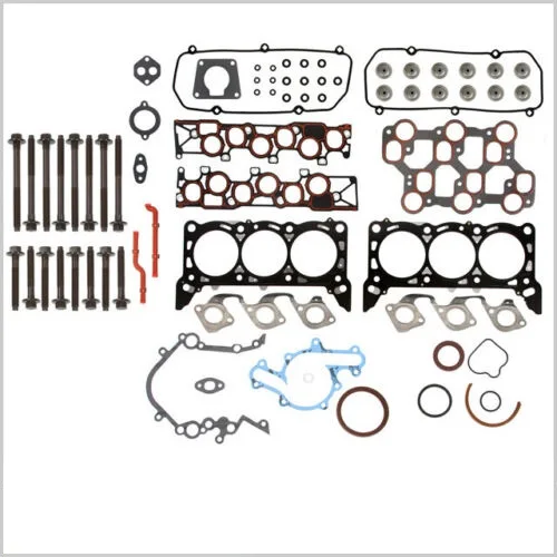 

Fits 98-00 Ford E150 E250 F150 4.2L //Mustang 3.8/3.9L Full Gasket Set Bolts