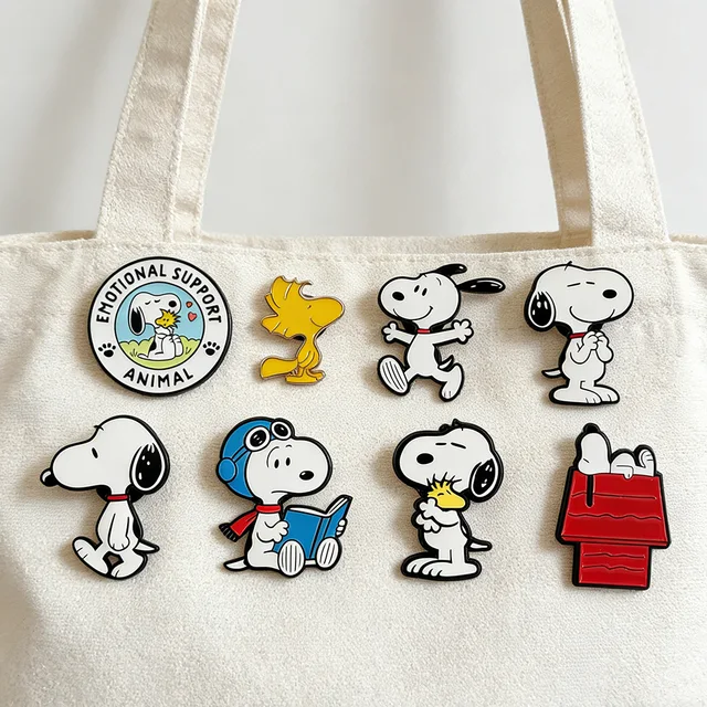 Pins de Snoopy de dibujos animados 3
