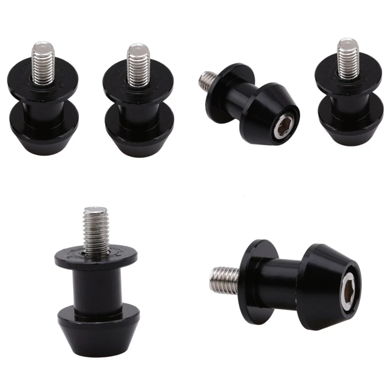 8mm Aluminum Motorcycle Stand Swingarm Spools Slider Stand Screw Swingarm Motorcycle Accessory