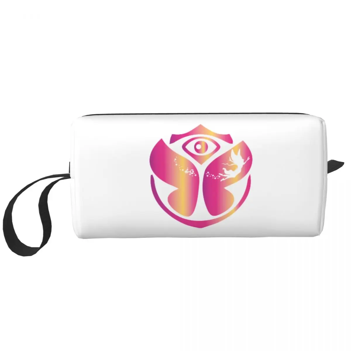 

Tomorrowlands Cosmetic Bag Women Cute Big Capacity Electronic Dance Music Makeup Case Beauty Storage Toiletry Bags
