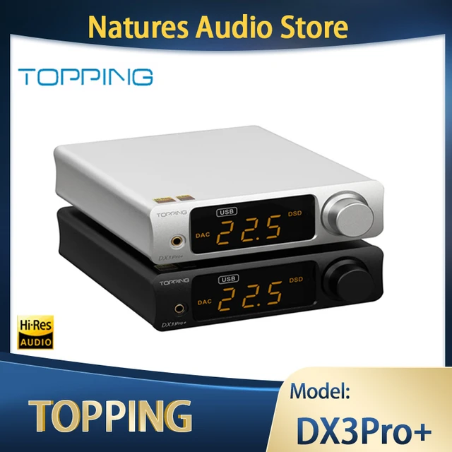 Topping dx3 pro dx3 pro plus hifi dacヘッドフォンアンプdx3pro plus ...