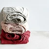 100% Linen Mattress Covers with Elastic Band Solid Color 1pc Fitted Sheet Soft Comfort Mattress Protector Queen King Size Bed 4
