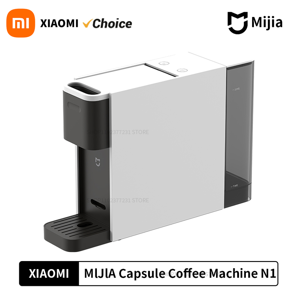 2025 Xiaomi Mijia Capsule Coffee Machine N1 Coffee Maker S1301 Small Size 10mins Automatic Shutdown Espresso Cafe Food Processor