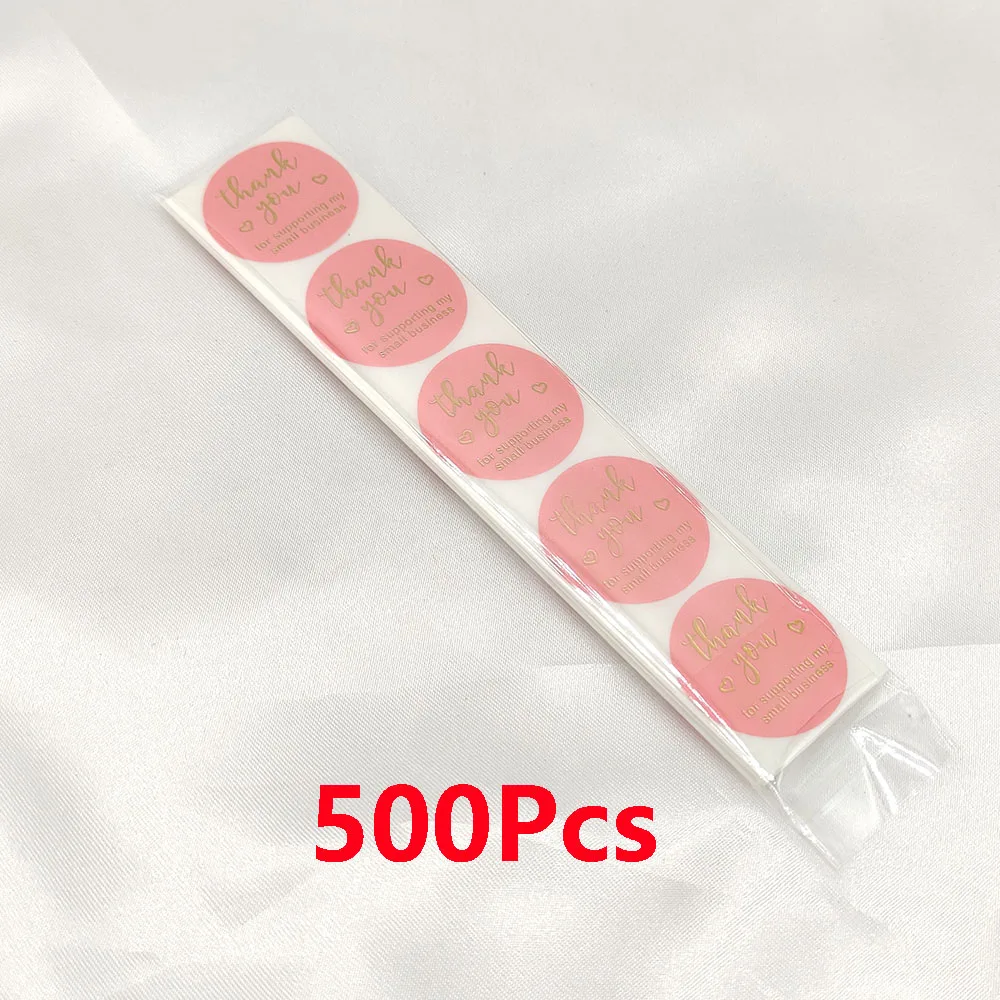 DPKOW 60 Adesivi Rotondi In Carta Kraft Con Scritta 'Danke' – 5 Fogli, Etichette Per Decorazioni Matrimonio E San Valentino - 3