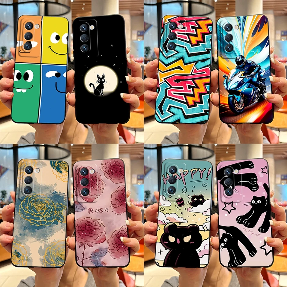 Cover Posteriore Antiurto Per Ttecno Camon 18 Premier Custodie Per Cellulari Per Tecno Camon 18 Premier Flower Panda Animal Dog Coques