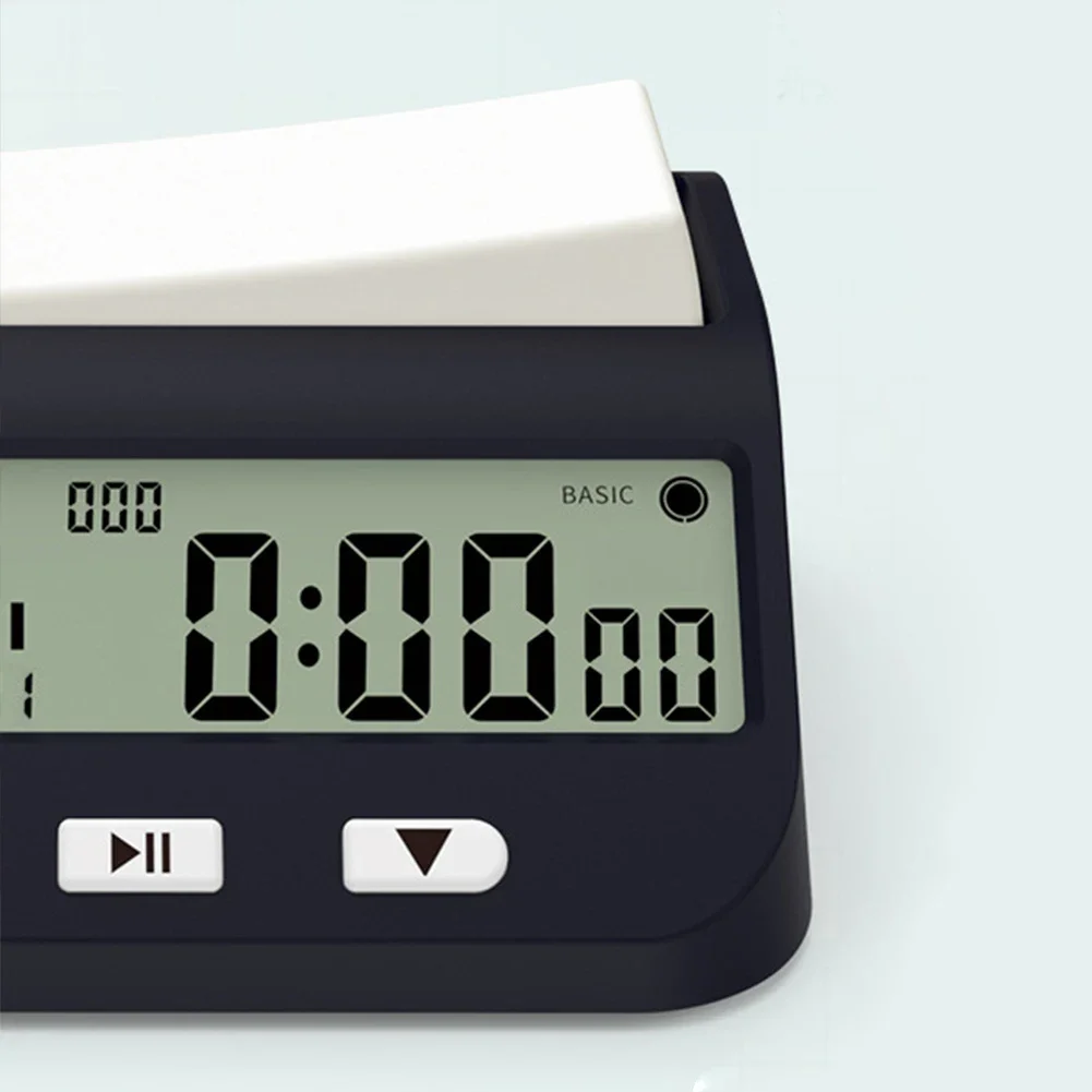 Chess Clock with Basic Bonus Delay and Positive Time Features Game Timer Portable Digital Chess Clock for Board Games