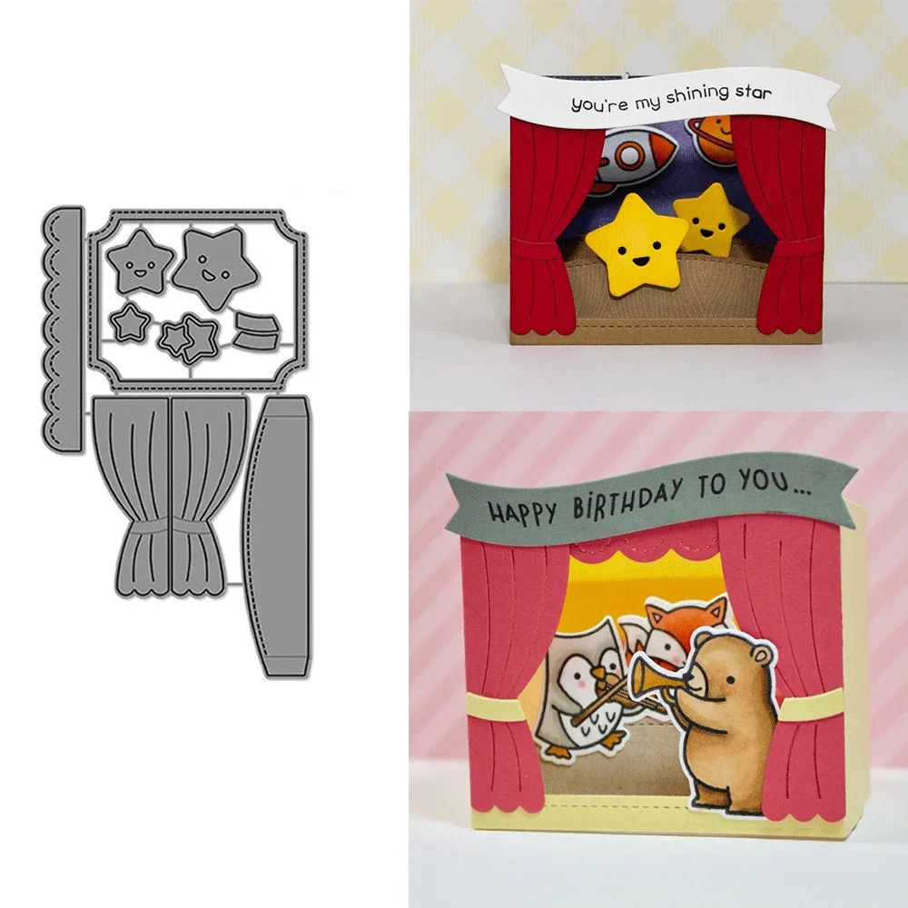 Meadow Backdrop Gift Set Metal Cutting Dies