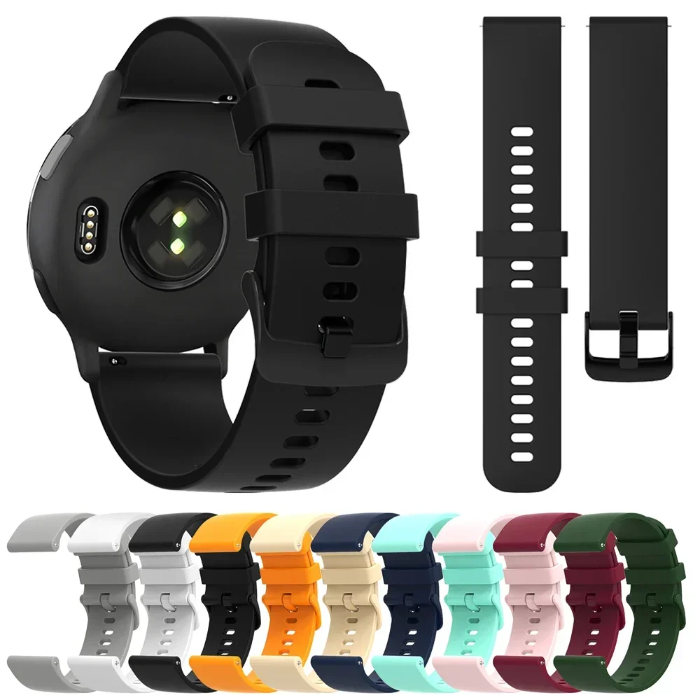 Silicone Watch Strap - 20mm/22mm Adjustable Band