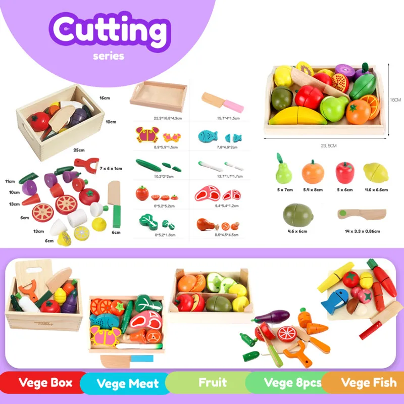 Playing Kids houten snijfruit en -groente aanbieding bij Trekpleister Playing Kids houten snijfruit en -groente aanbieding bij Trekpleister