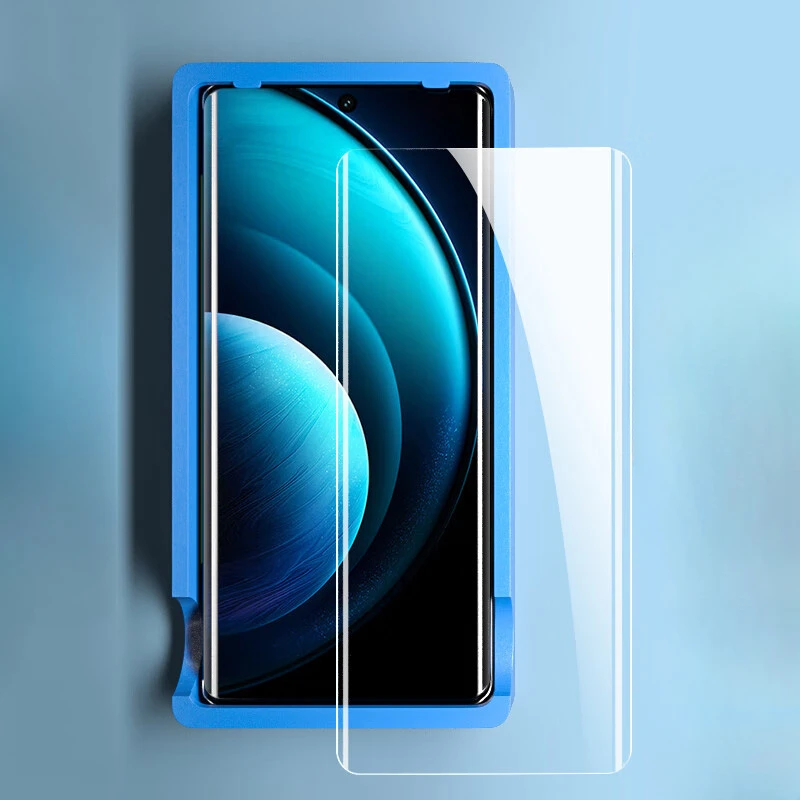 

UV Liquid Tempered Glass for Vivo X100 Pro HD Matte Frosted Anti Blue Spy Screen Protector for VivoX100 X100Pro Protective Film