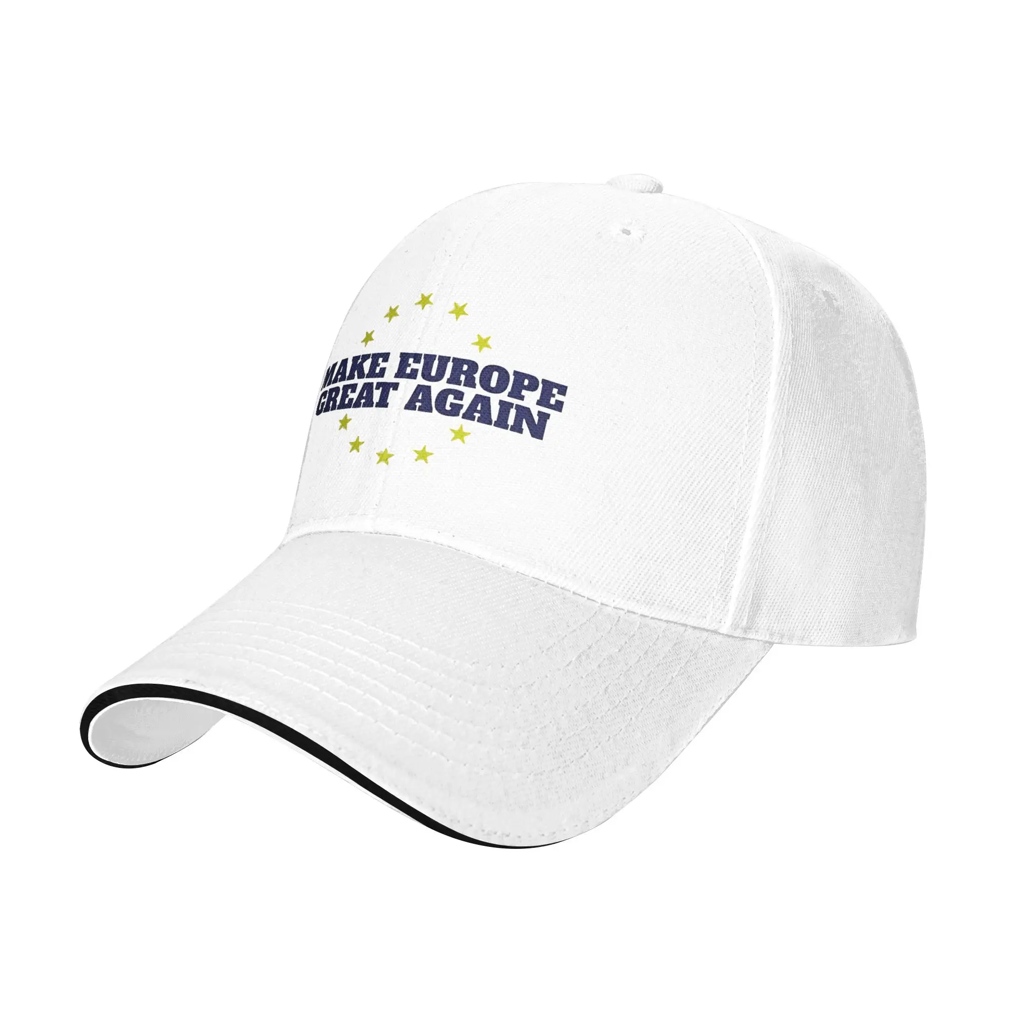 Frühlings-Freizeit-Baseballkappe MEGA Make Europe Great Again Kpop Rock Trucker-Mütze für Damen und Herren, sonnenschutzfähiges Design, Baseballkappen – Detail 4